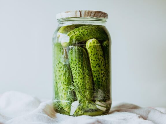 Fermented cucumbers