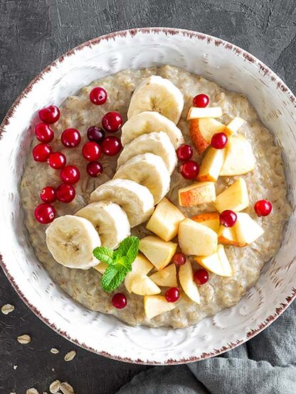 Oatmeal breakfast