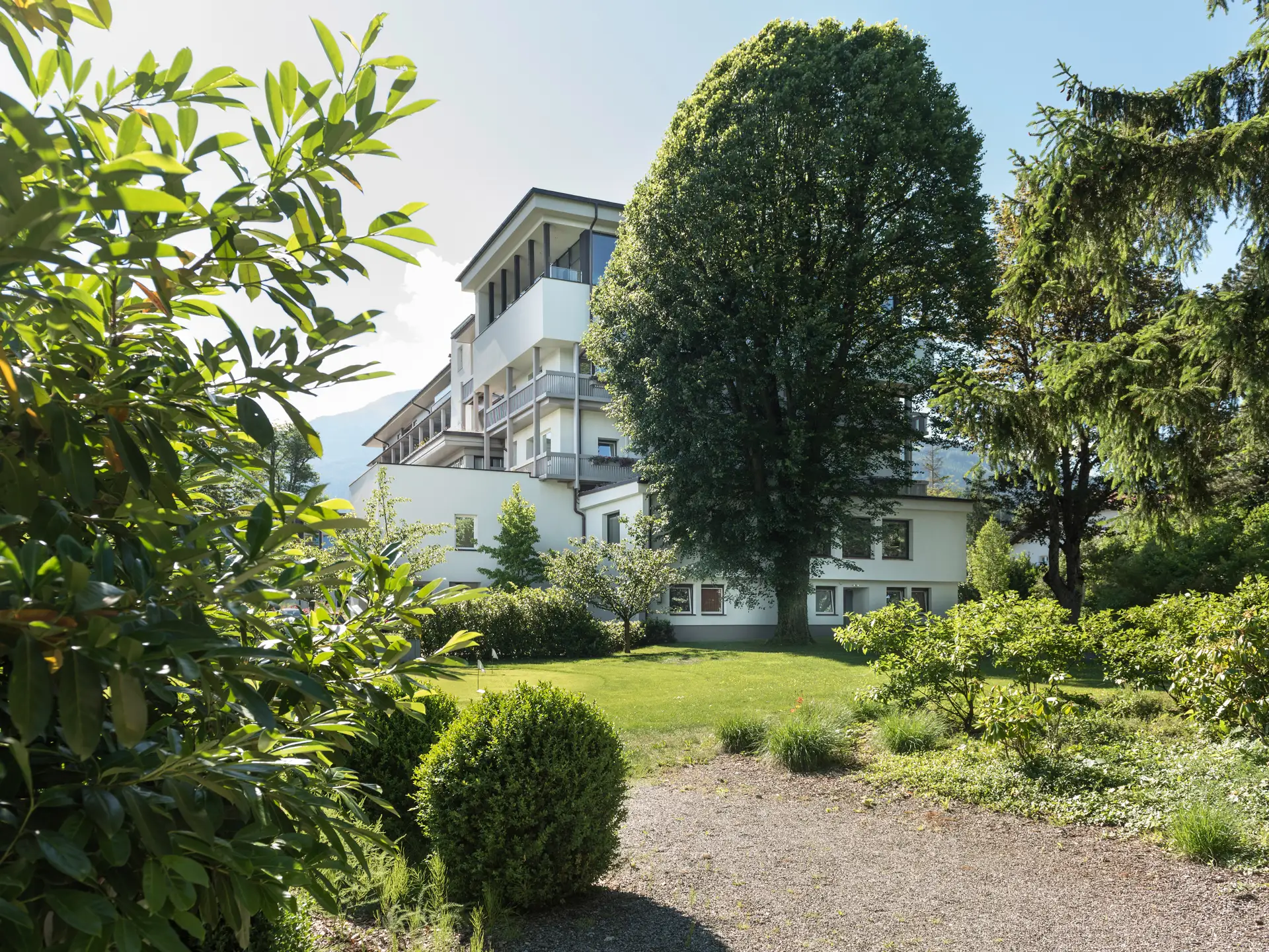 Park Igls exterior view in summer 