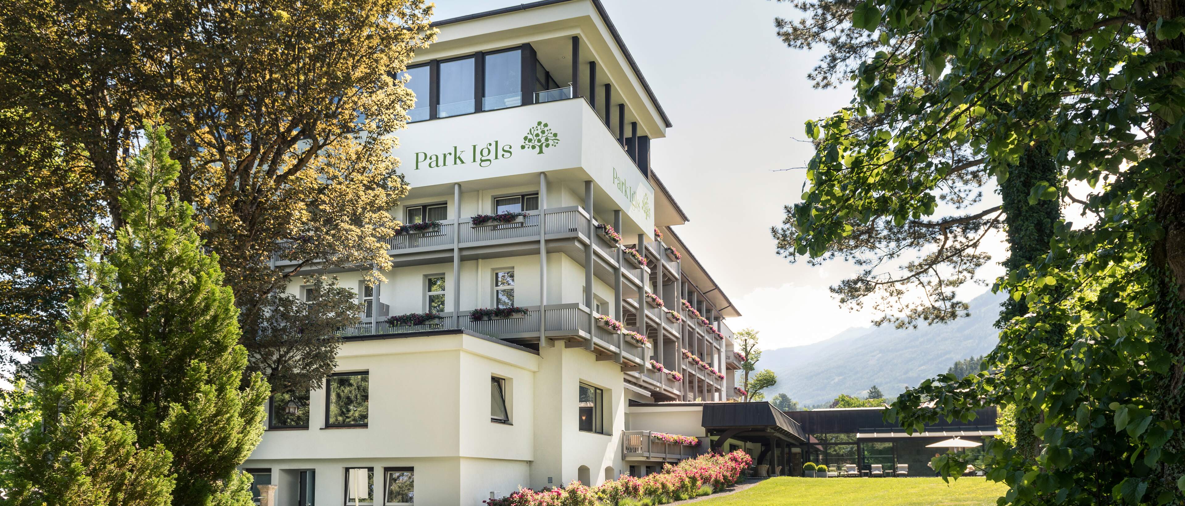 Park Igls von aussen