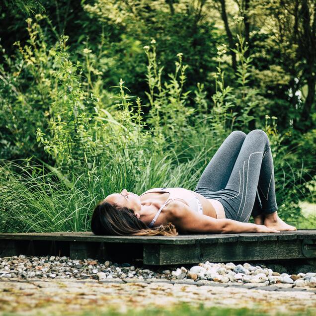 Woman in Feldenkrais