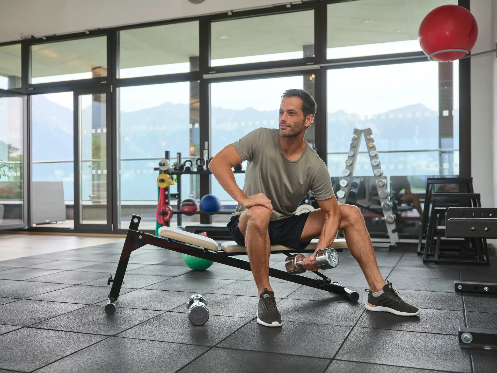 Fitnessbereich