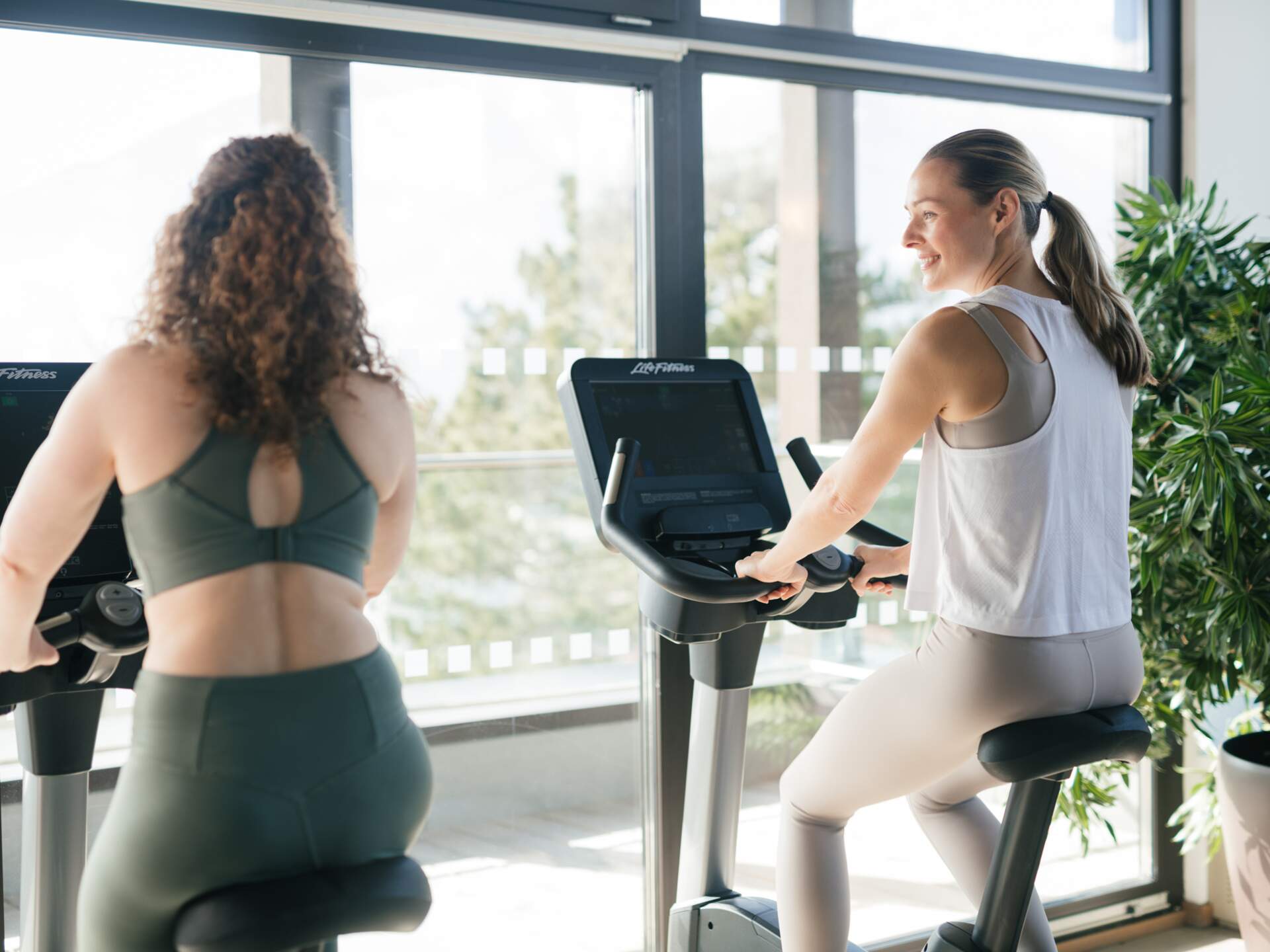 Radtraining mit Ausblick