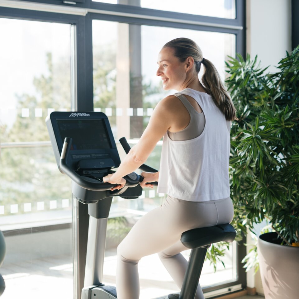Radtraining mit Ausblick