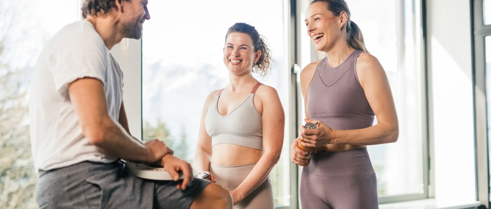 Social interaction in gym