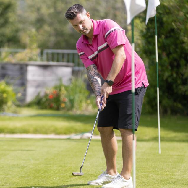 Patrik Bernhaupt during golf training