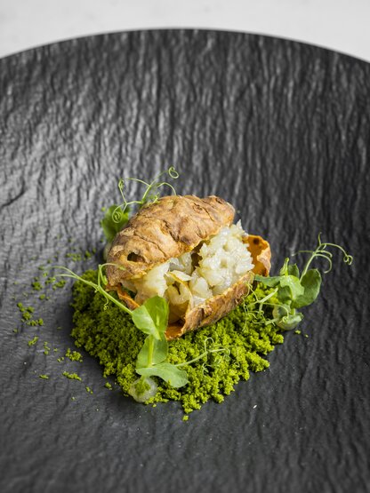 Detox mit Rucolabröseln