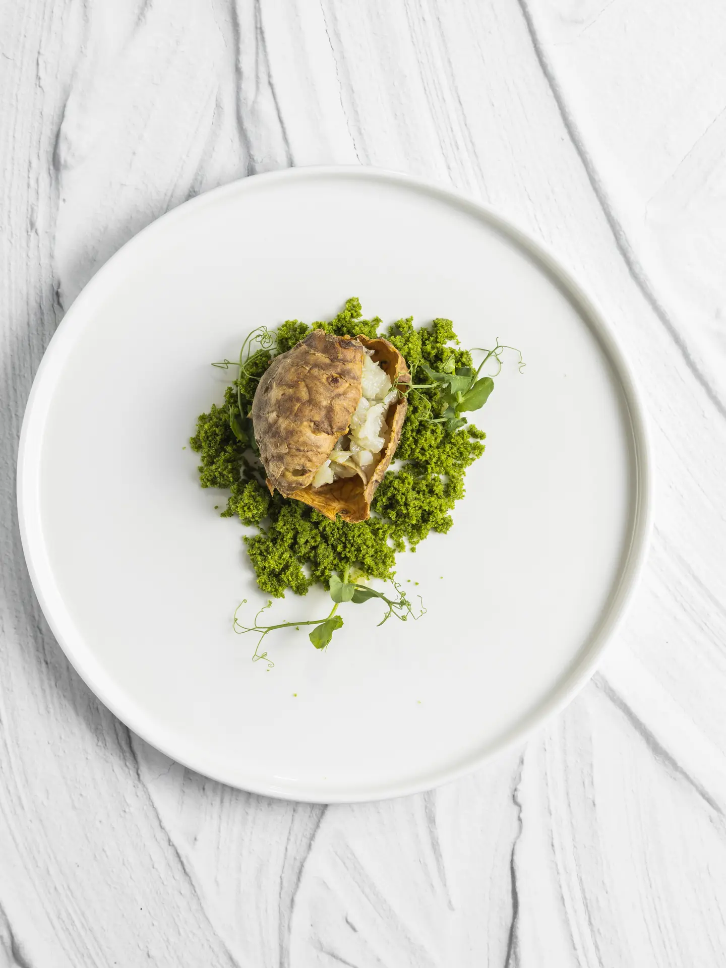 Jerusalem artichoke tartare