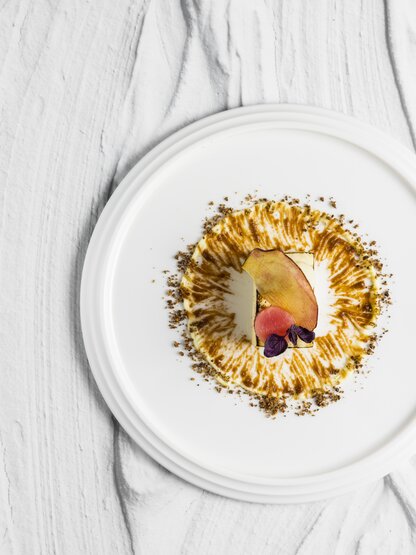 Flambierter Knollensellerie