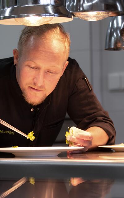 Küchenchef Markus Sorg