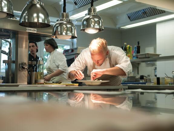 Küchenchef Markus Sorg