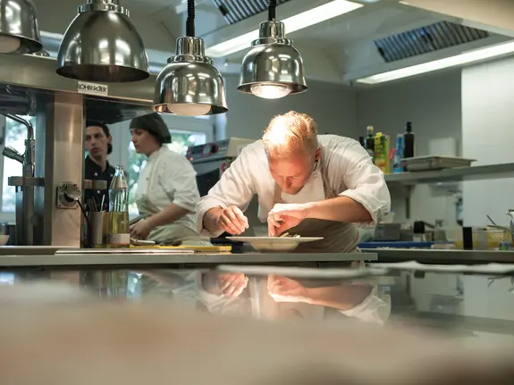 Küchenchef Markus Sorg