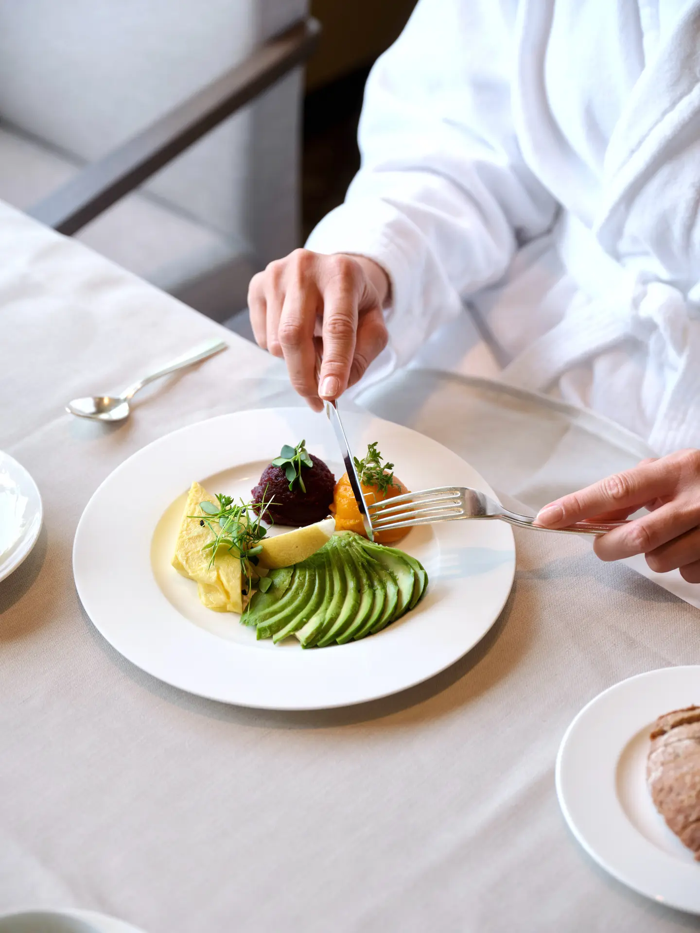 Delicious afternoon snack