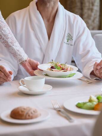 Delicious afternoon snack