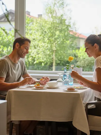 Gemütliches Frühstück