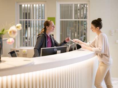 Hotel reception