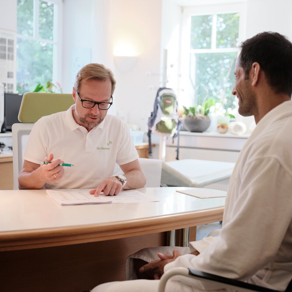 Consultation with Dr Gartner 