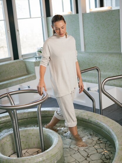 Kneipp therapy woman