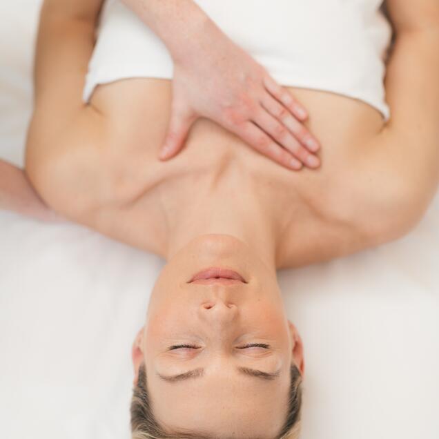 Detox massage woman