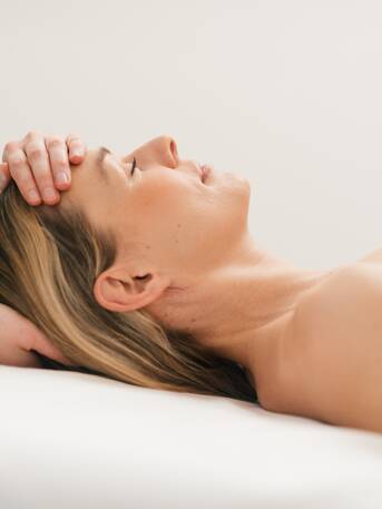 Massage therapy woman