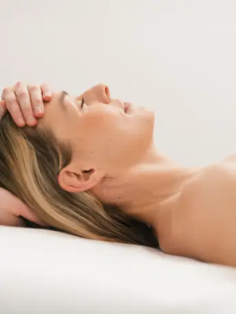 Massagebehandlung Frau