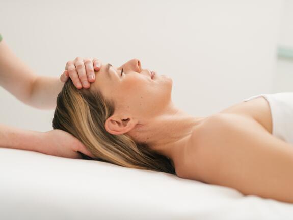 Massage therapy woman