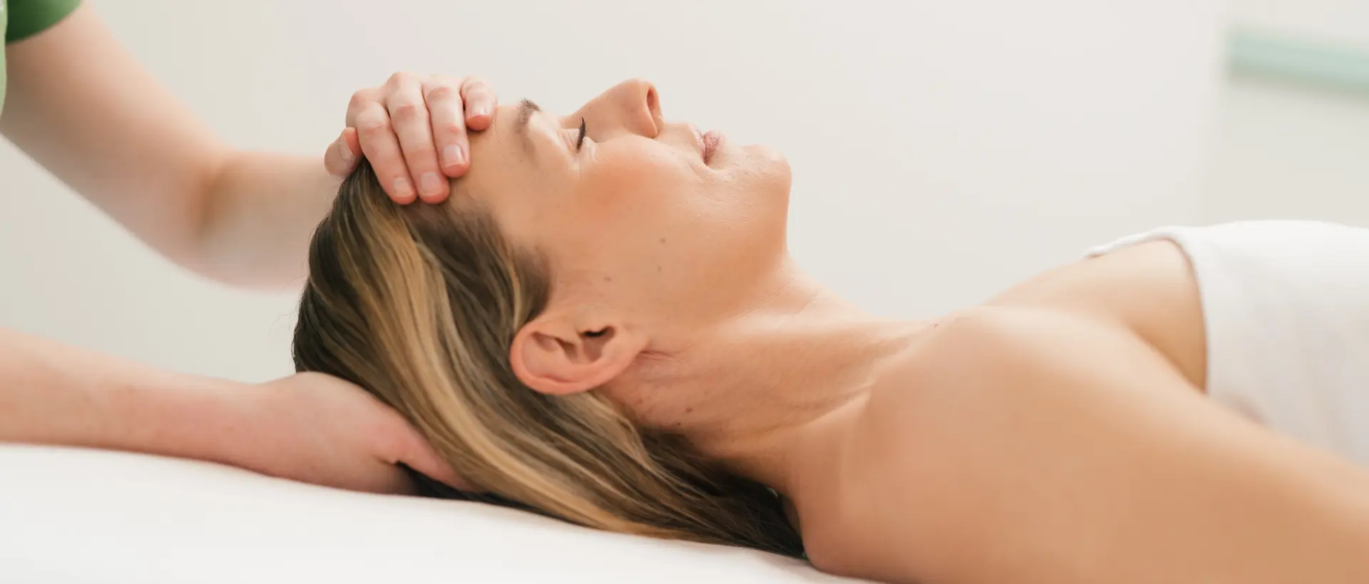 Massage therapy woman