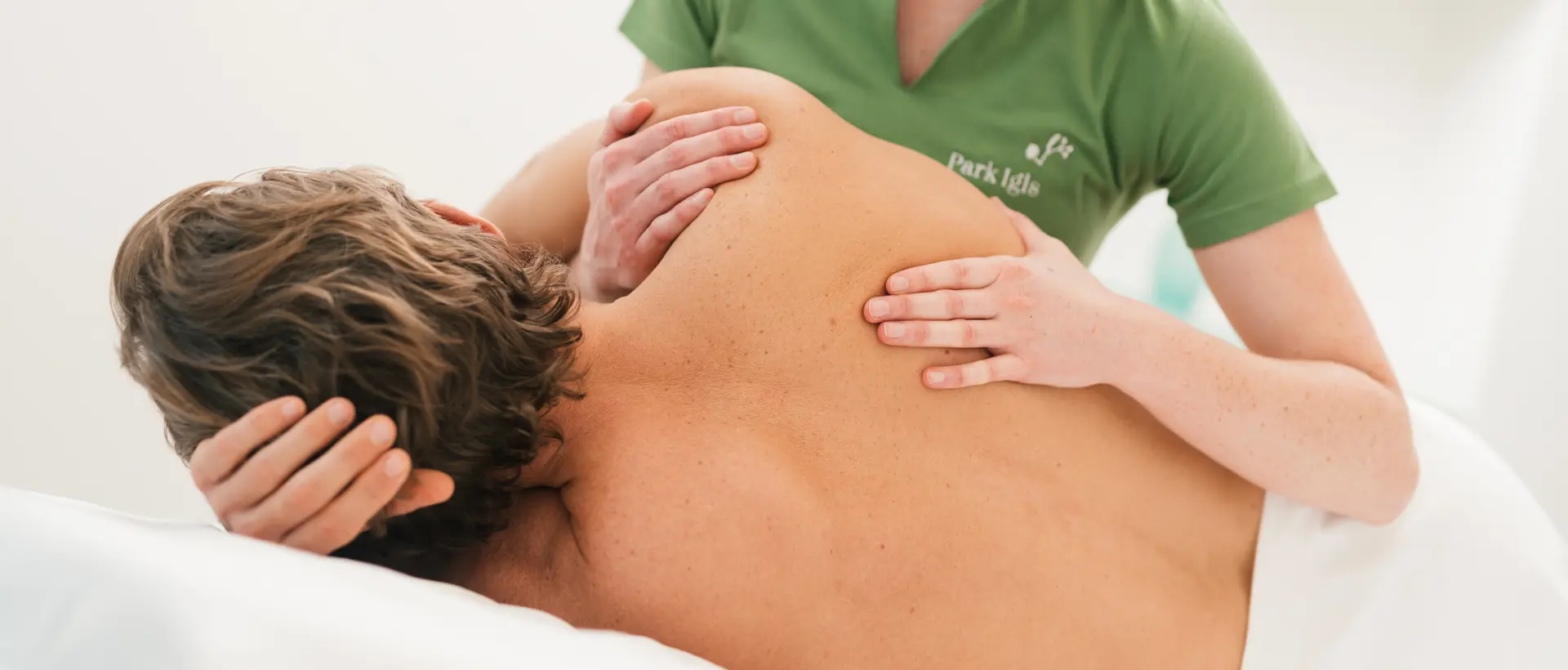 Physiotherapy man