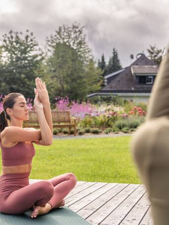 Yoga in the park