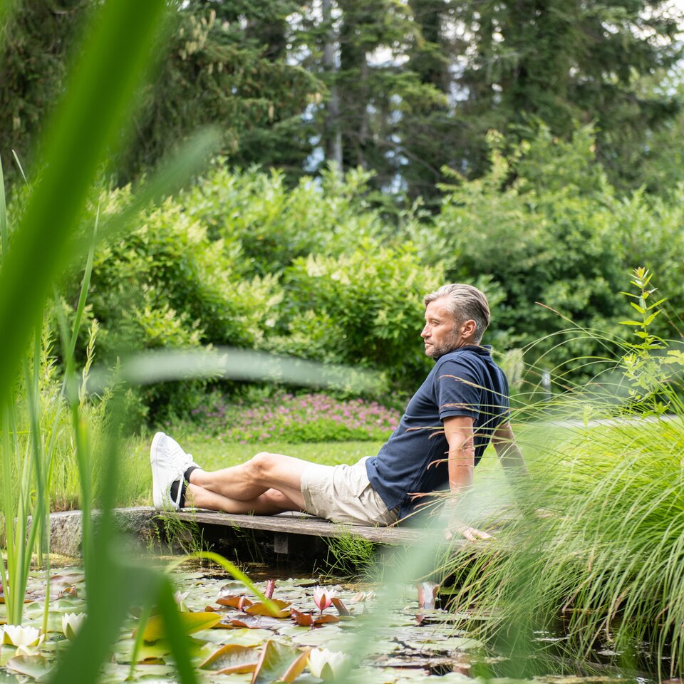 Garden idyll Park Igls