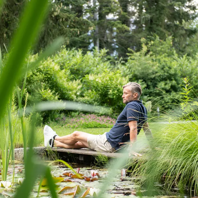 Garden idyll Park Igls