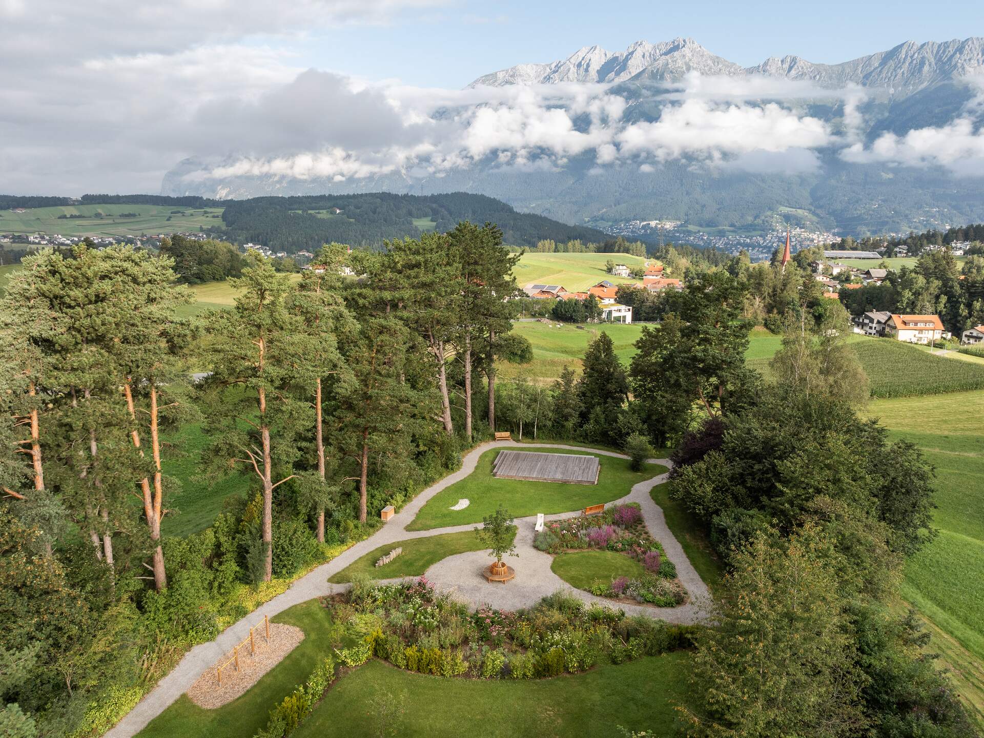 garden of the Park Igls resort