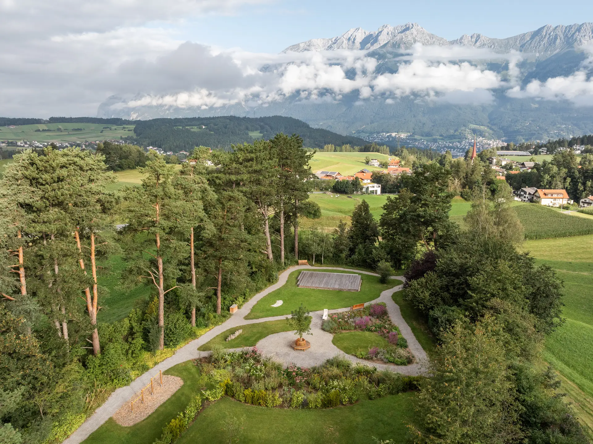 Garten des Park Igls Resorts
