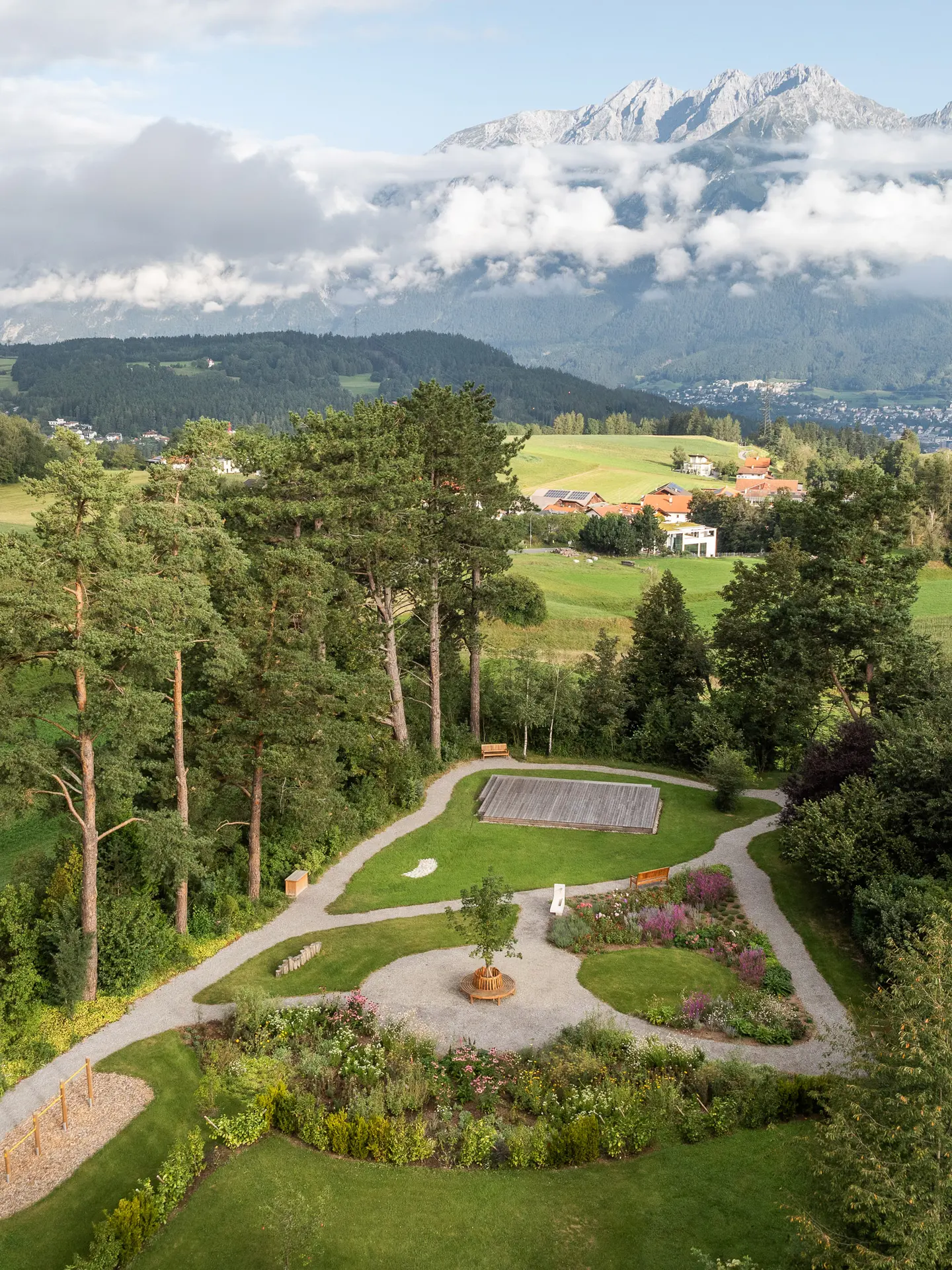 garden of the Park Igls resort