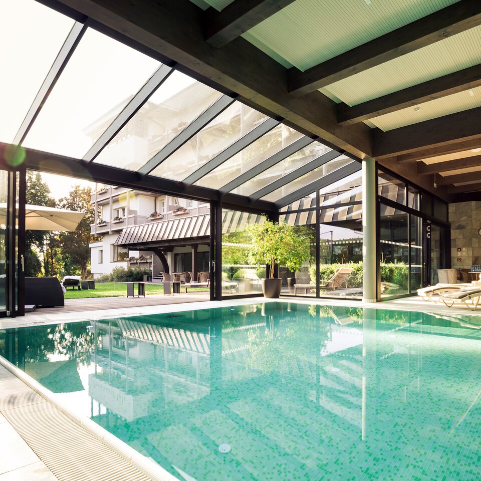 Swimming pool in resort