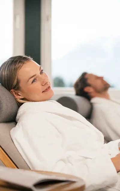 Couple in spa