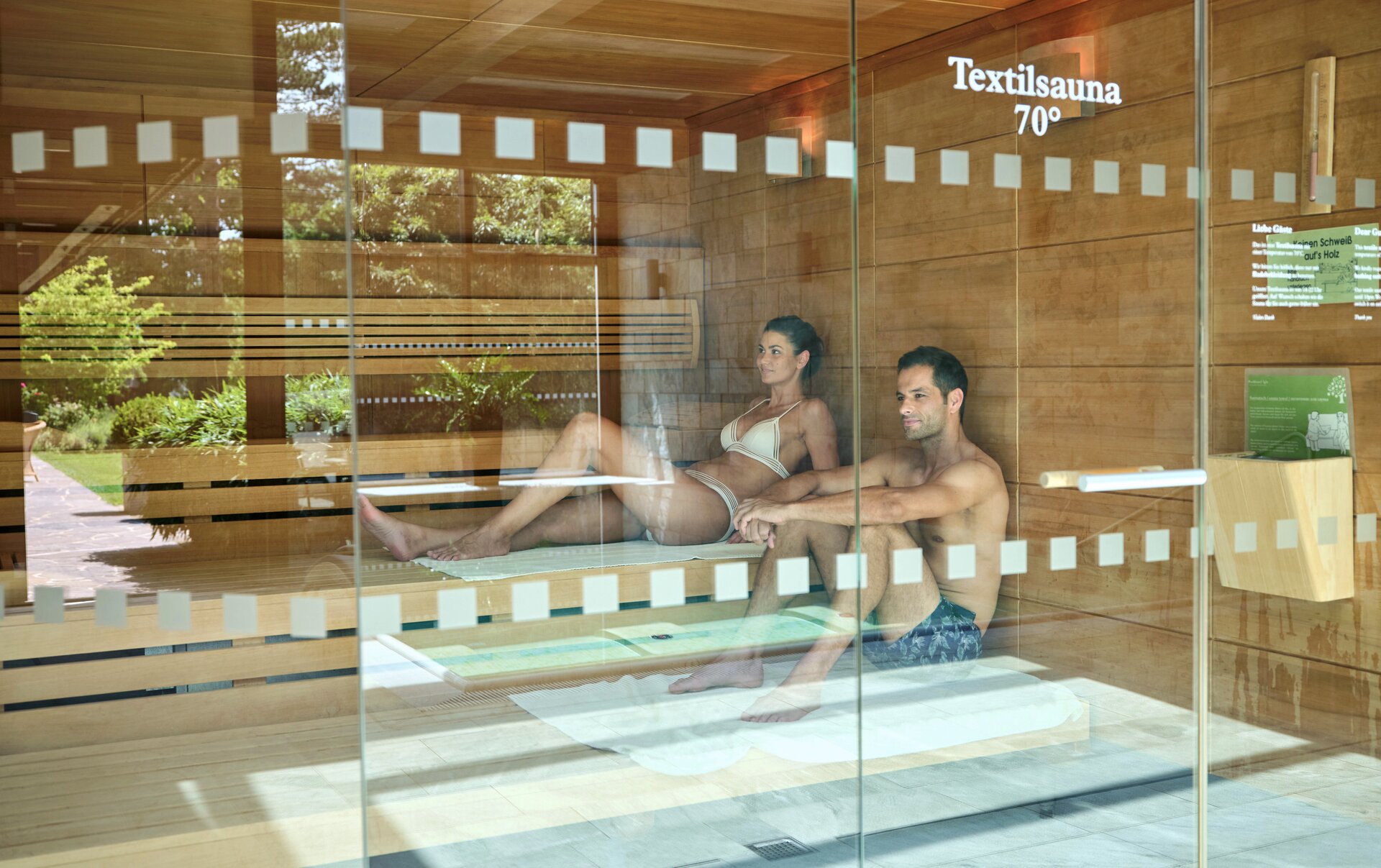 Holzsauna