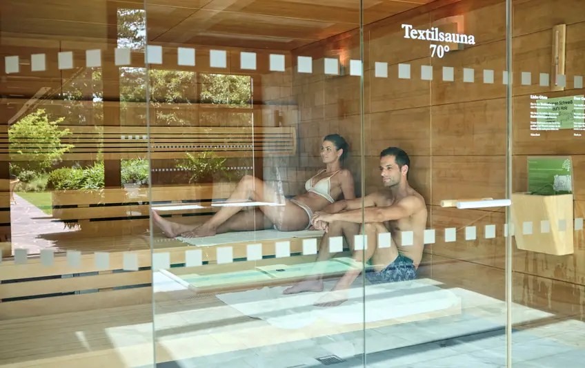 Wood sauna