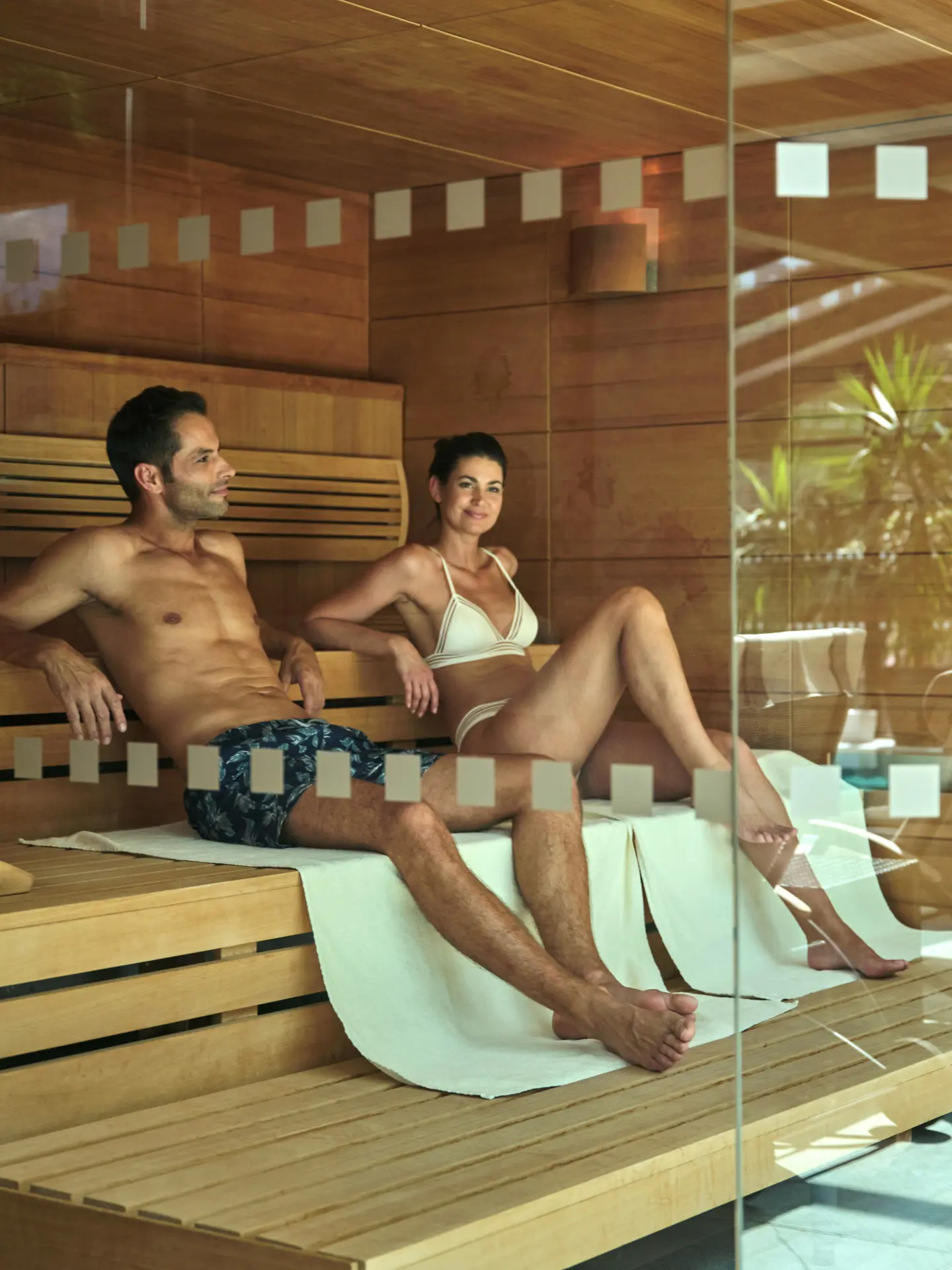 Sauna session