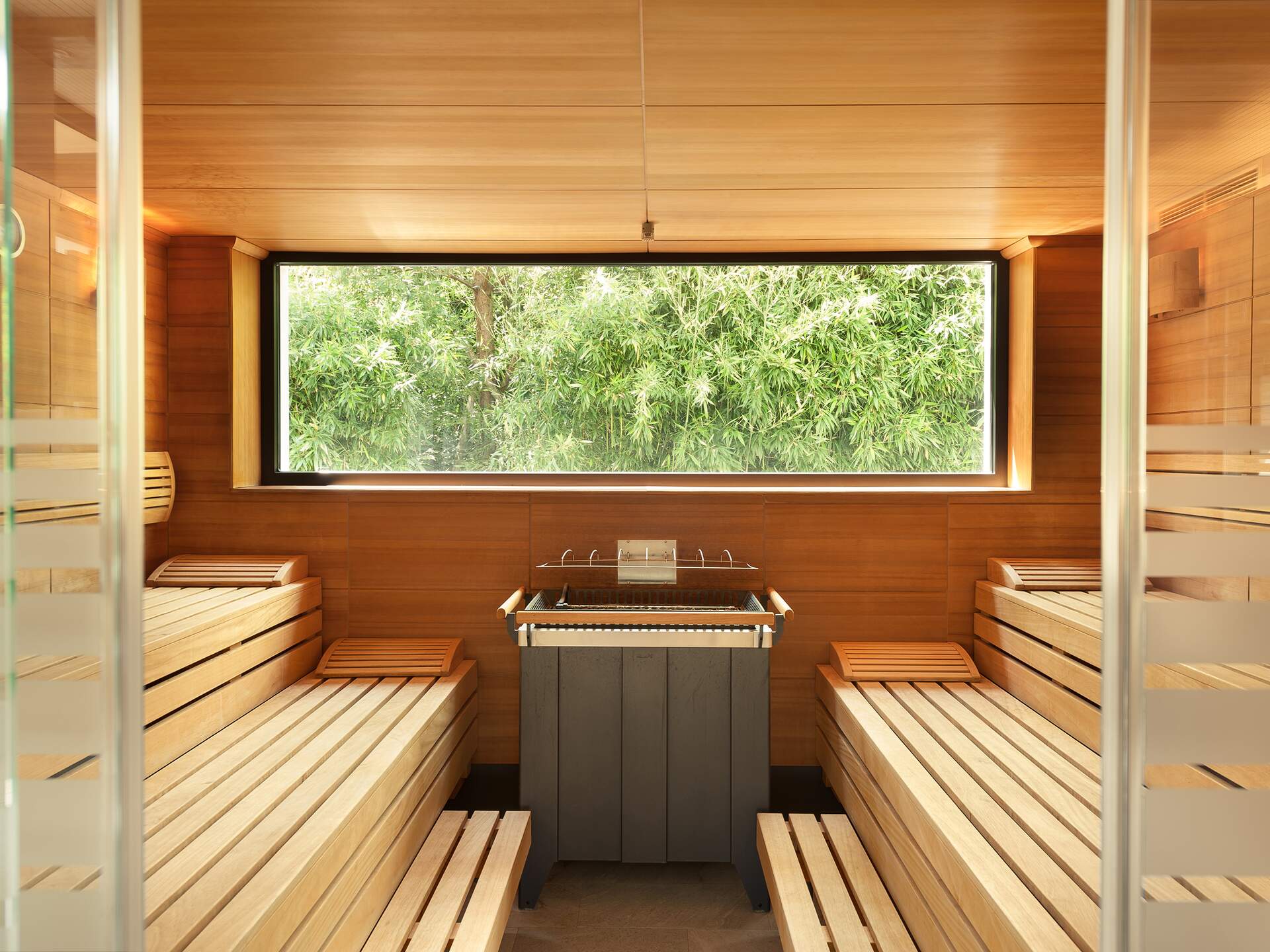 Sauna relaxation