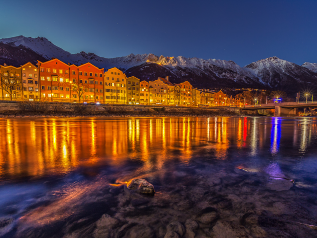 Innsbruck at night | © Innsbruck Tourismus / Markus Mair
