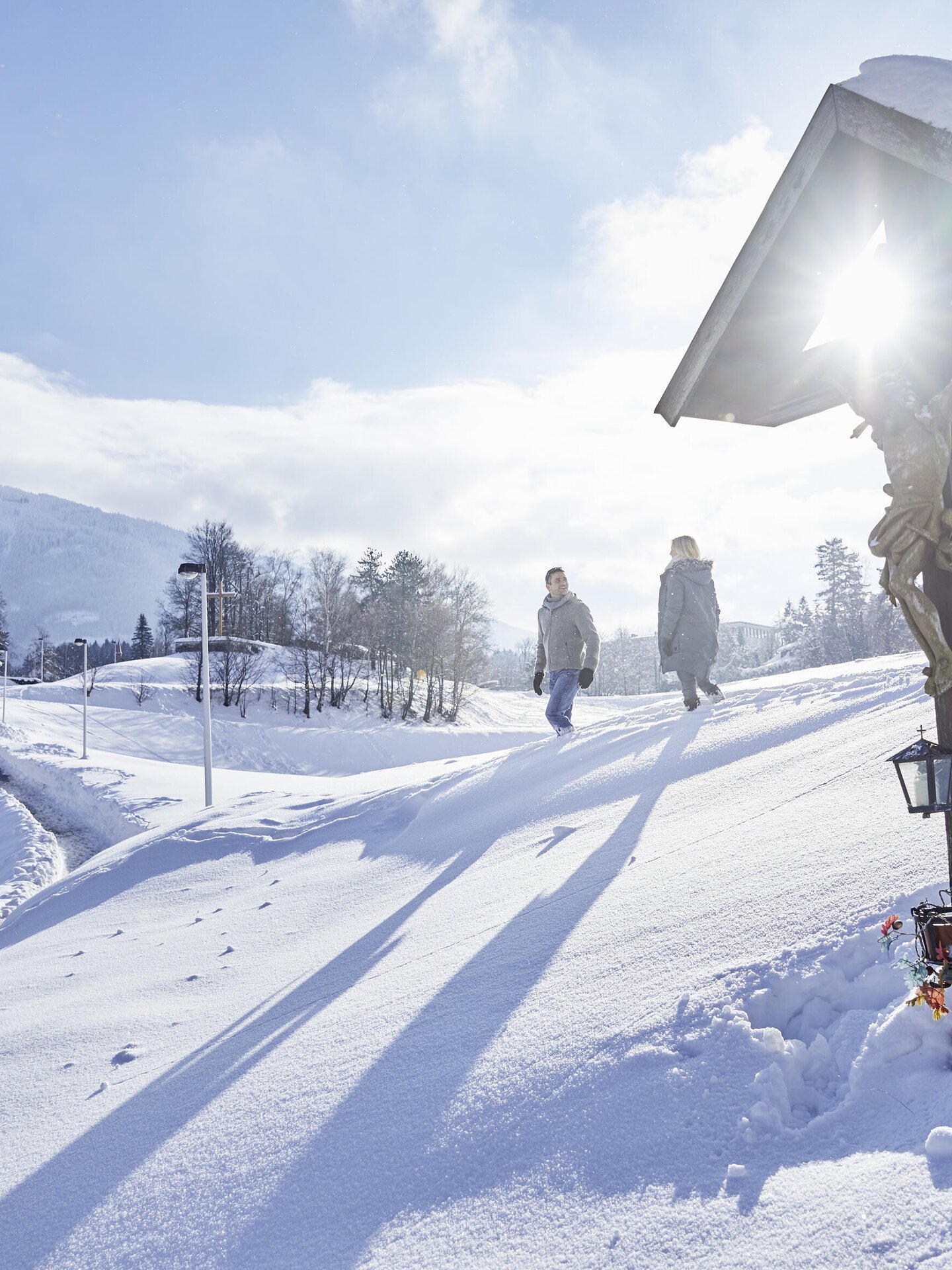 Winter walk in Igls