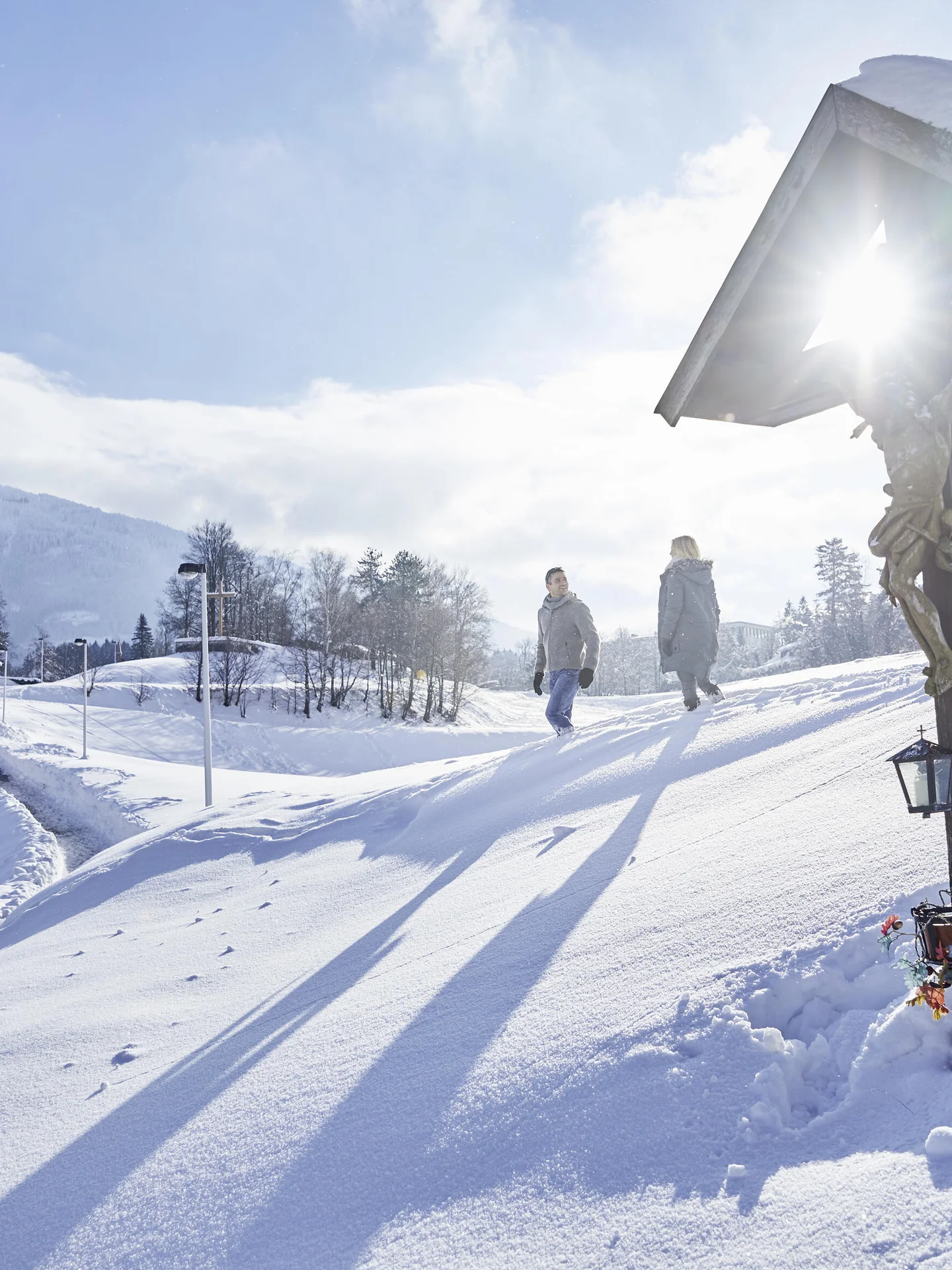 Winter walk in Igls
