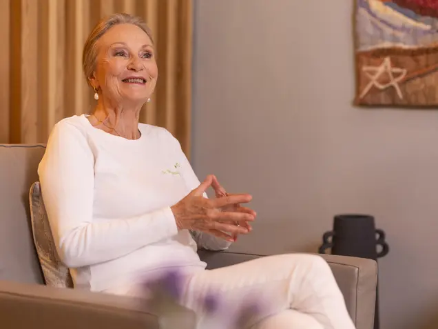 Dr. Sybille Matzenauer im Gespräch