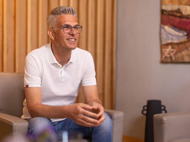Portrait of Dr. Stefan Hies, radiologist at Park Igls