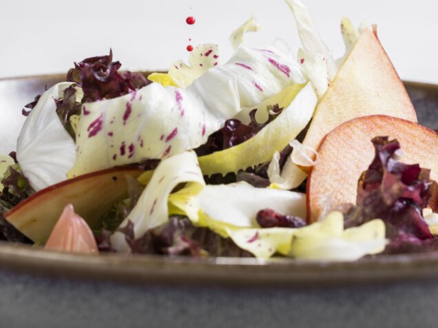 Salat mit Bitterstoffen