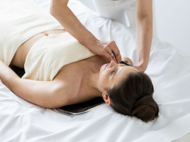 Anwendung Moorpackung