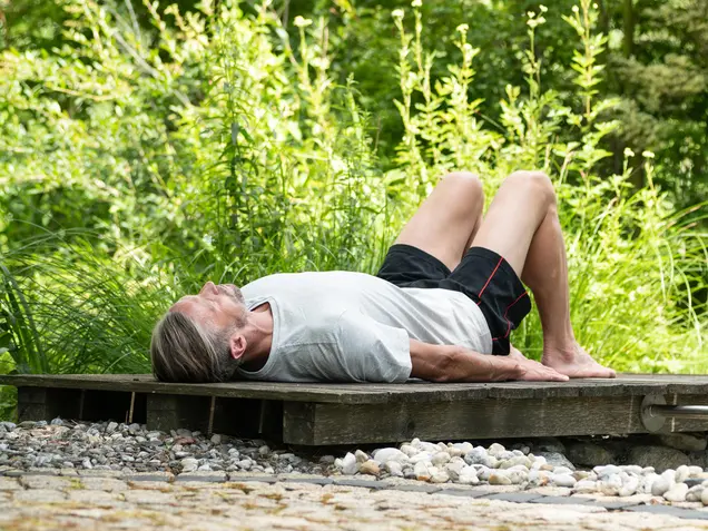 Yoga im Park