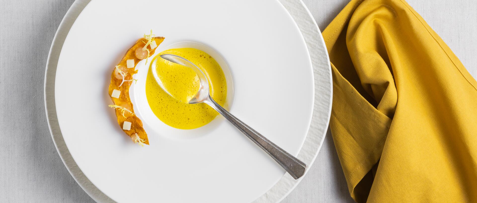 Kürbiscremesuppe