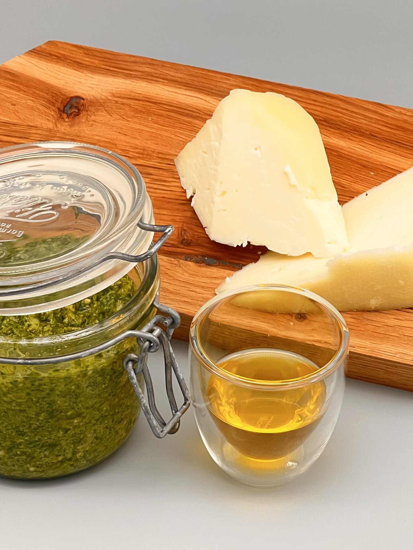 Bärlauchpesto mit Pecorino